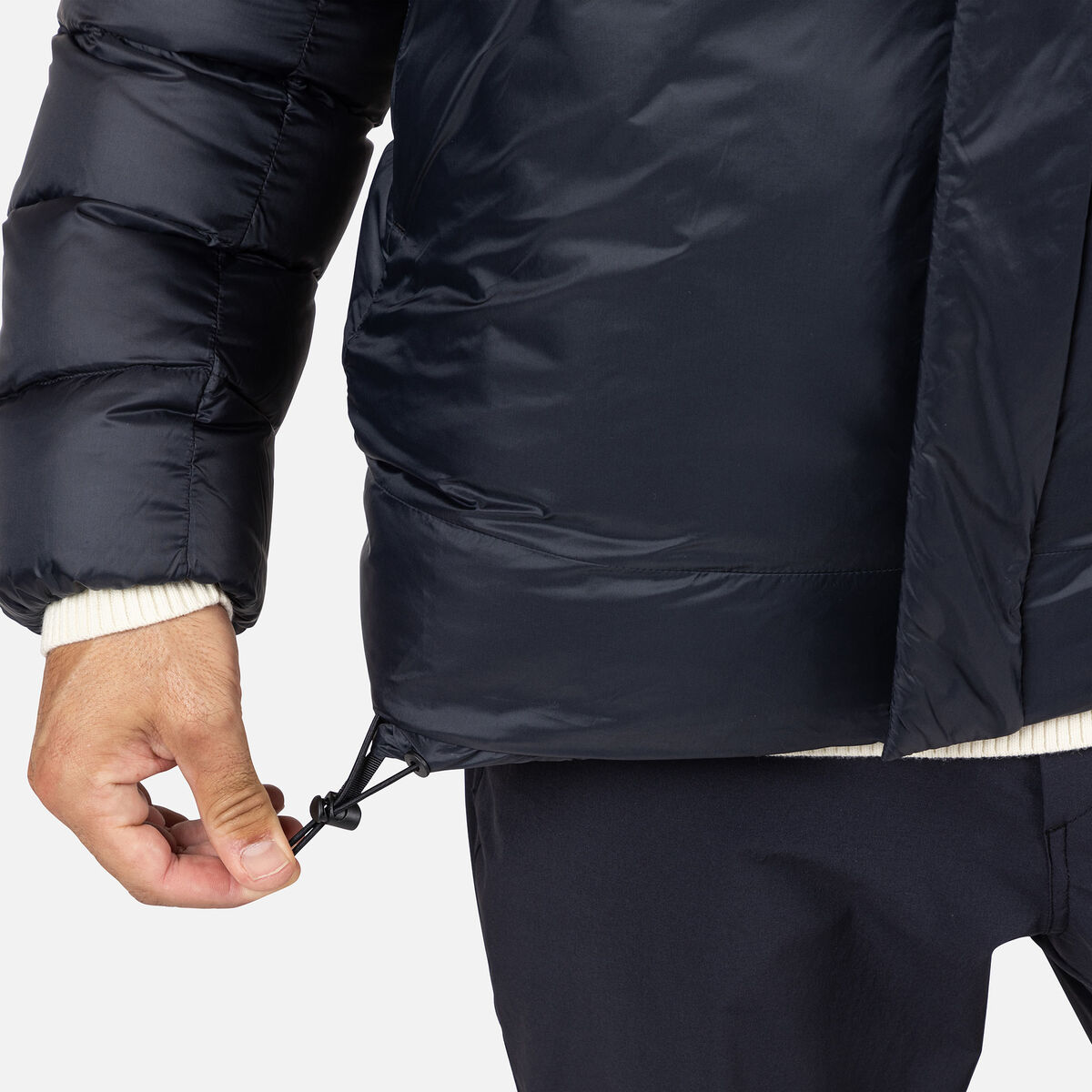 Men's Aretu Down Hoodie Black