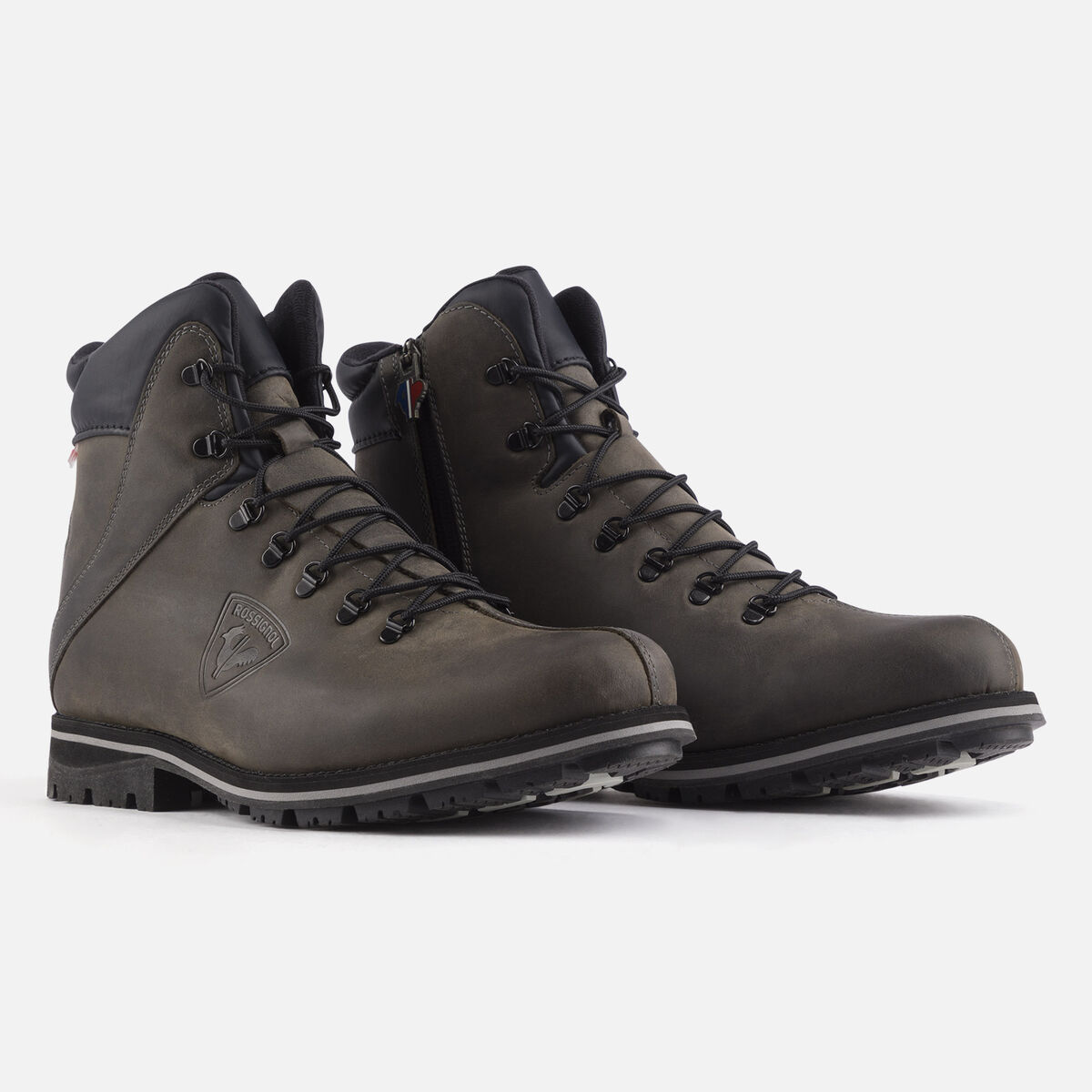 Men's 1907 Chamonix Grey Wax Boots Midgrey