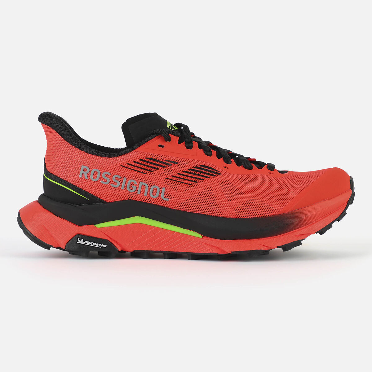 Men's Vezor Trail Running Shoes Neon Red