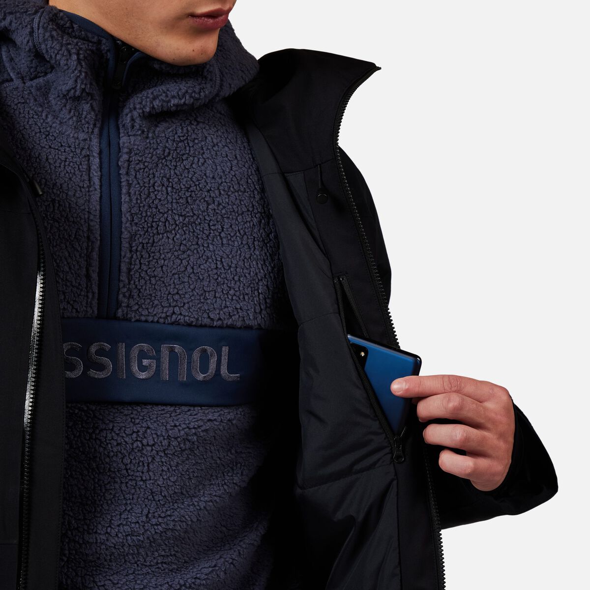 Men's Outerlimits Insulated Ski Jacket Black