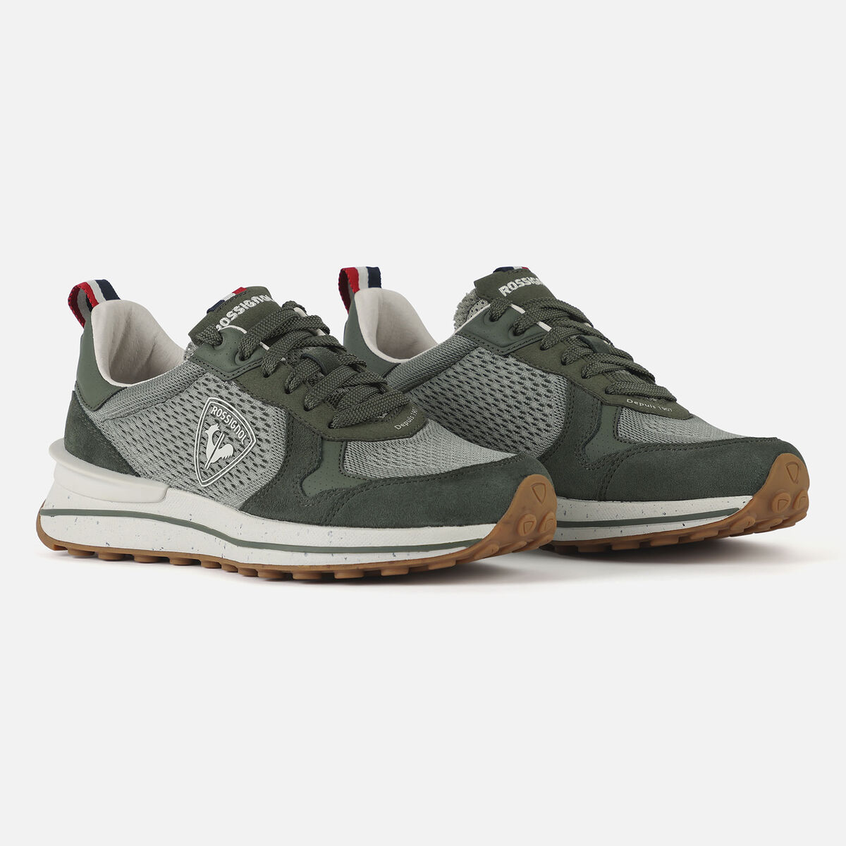 Men's Heritage Retro Sneakers Shade Green