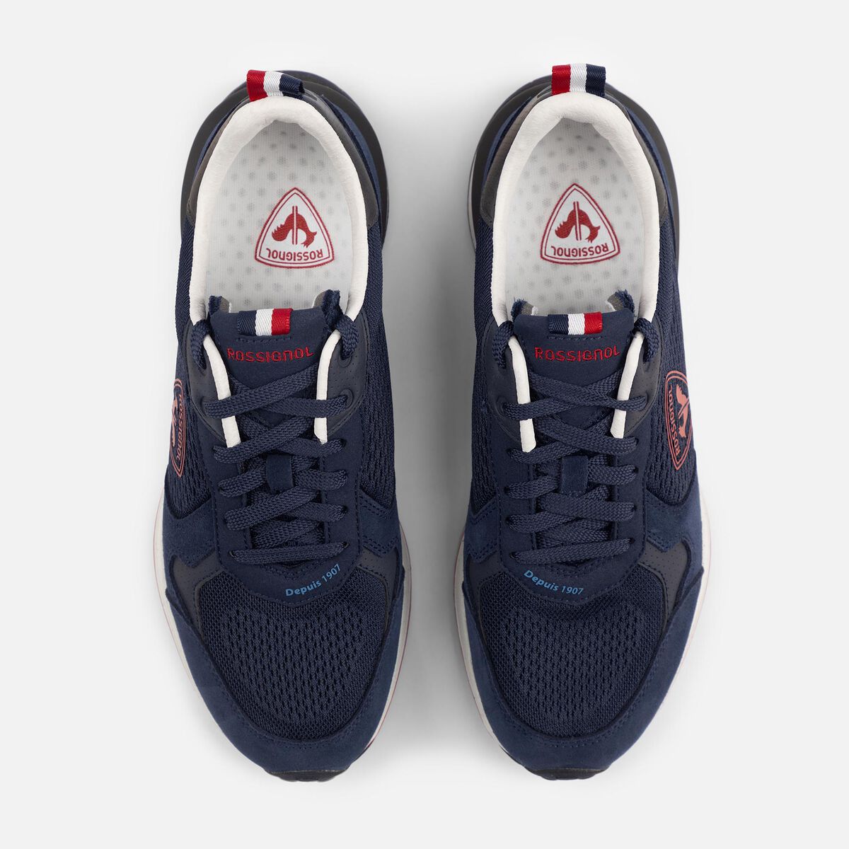 Men's Heritage Retro Sneakers Dress Blues