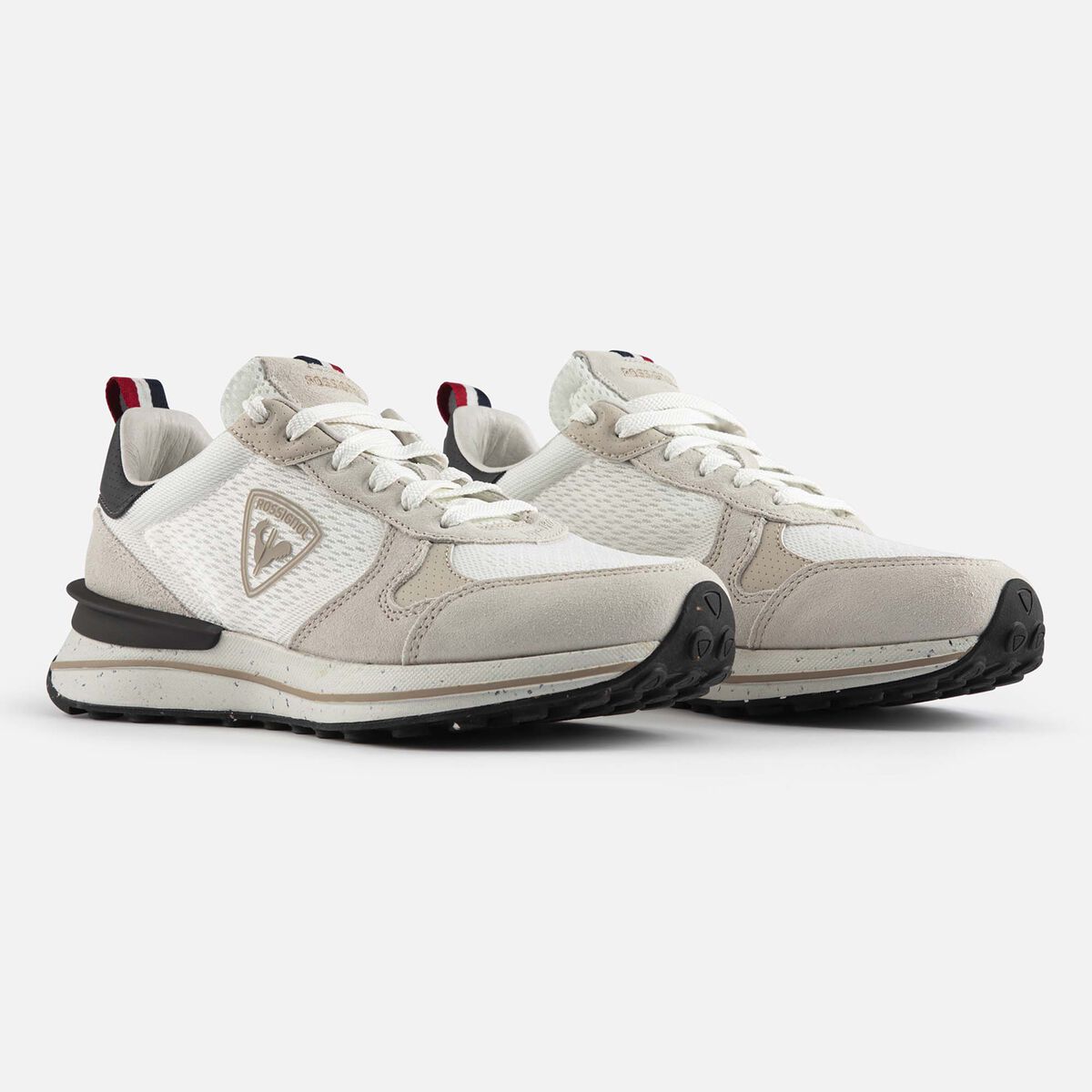 Men's Heritage Retro Sneakers White Asparagus