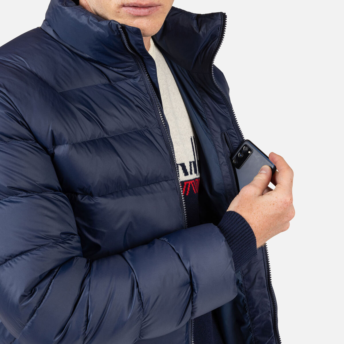 Men's Aretu Down Jacket Dark Navy