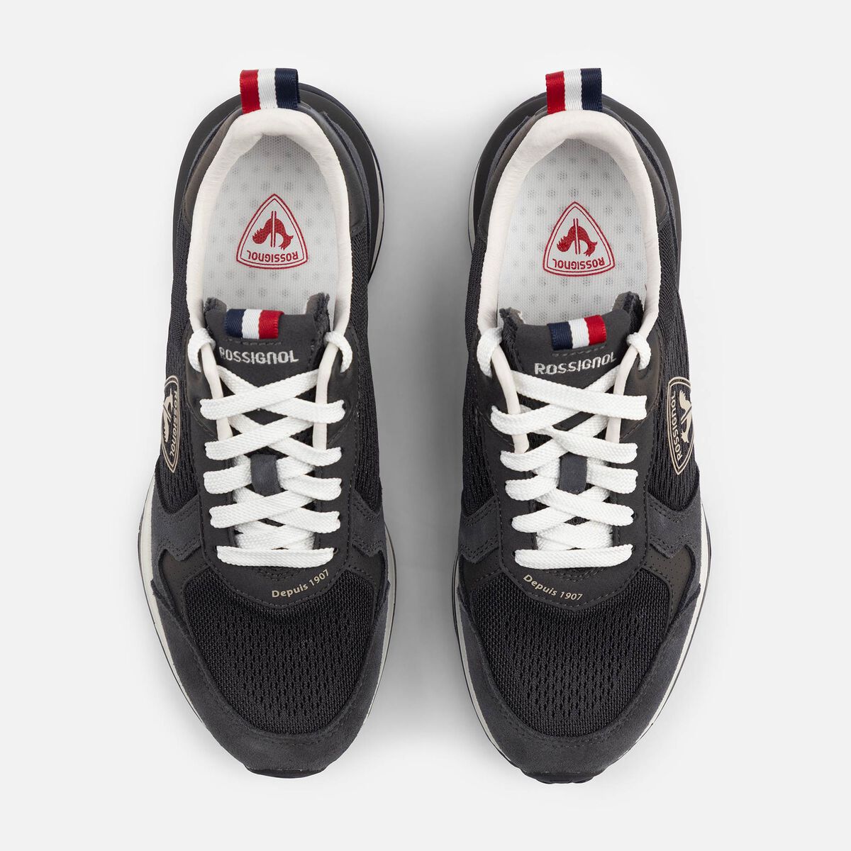 Men's Heritage Retro Sneakers Onyx Grey