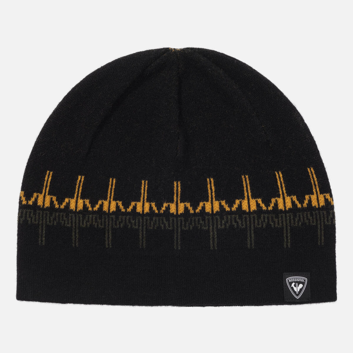 Unisex Patterned Beanie Black