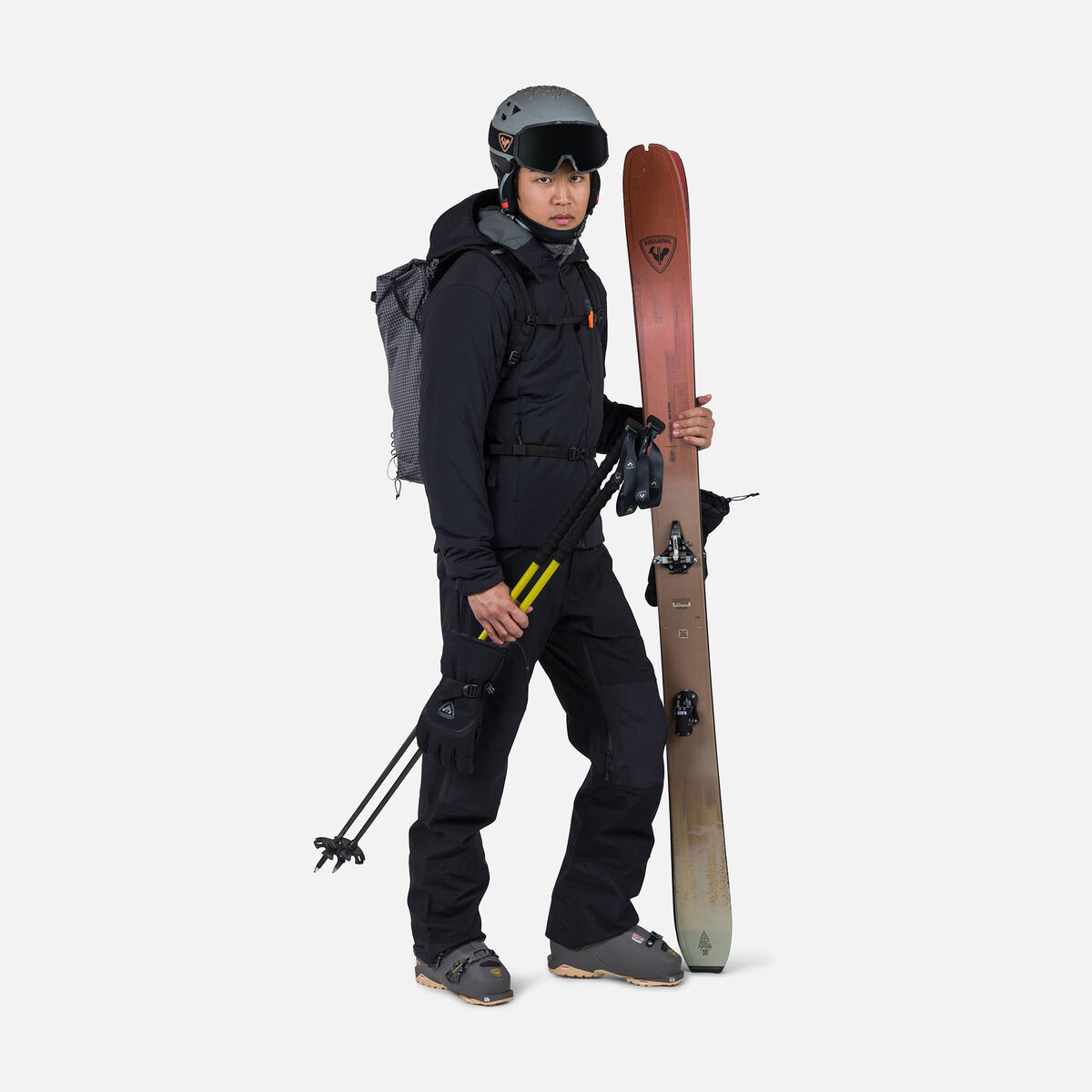 Men's Opside Warm Insulated Hoodie Jacket Black