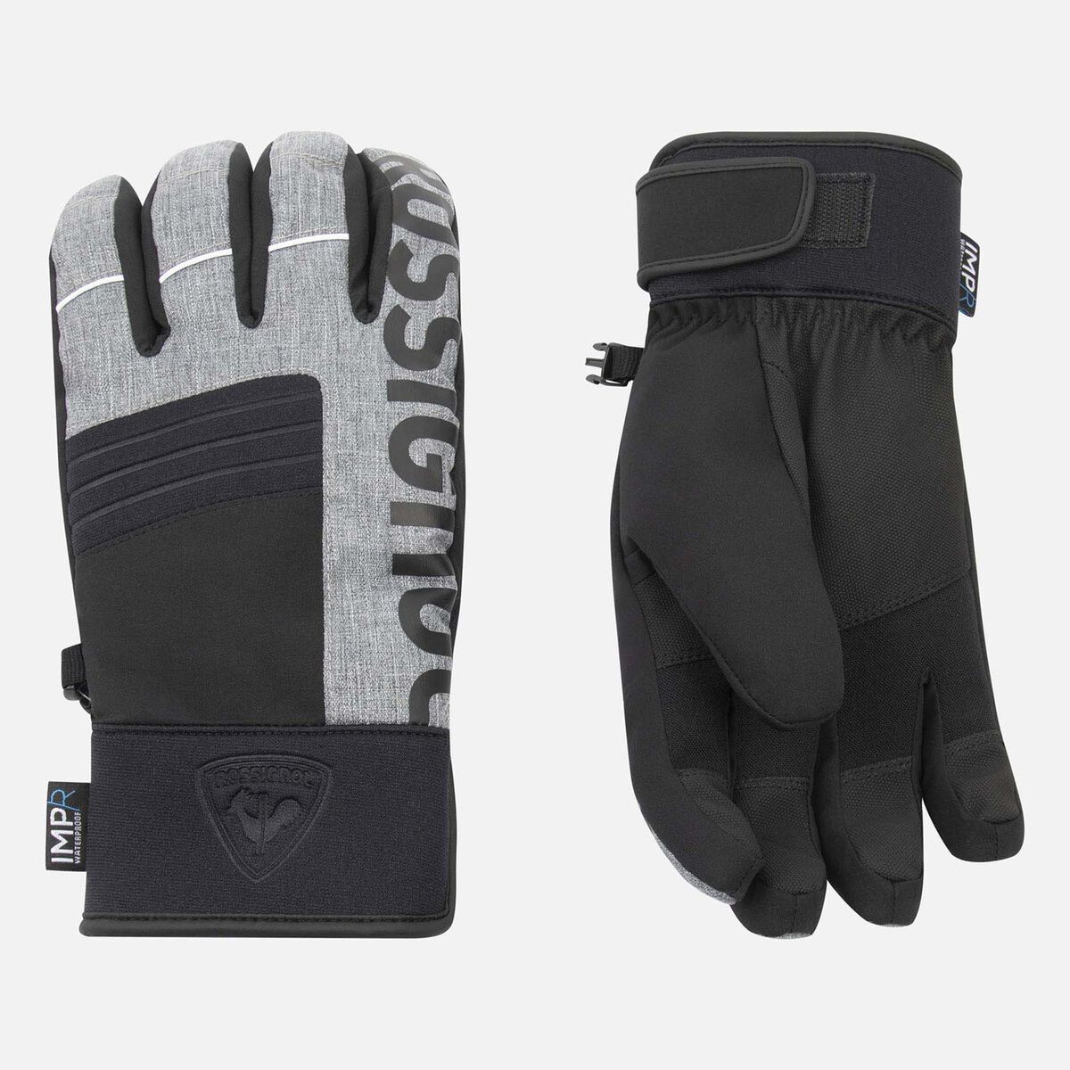 Men's Speed Ski Gloves Heather Grey