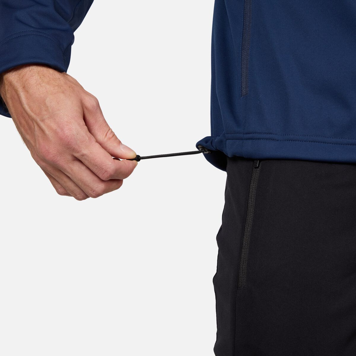 Men's Genetys Hooded Soft Shell Jacket Dark Navy