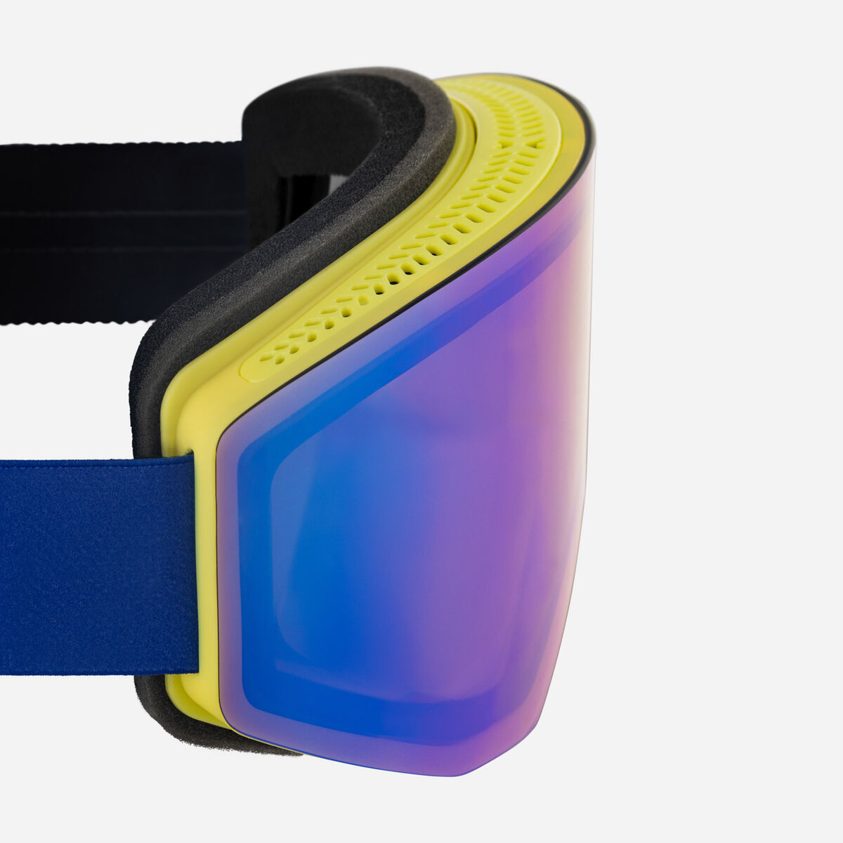 Rossignol Otava Yellow Goggles Size Small BLUE YELLOW