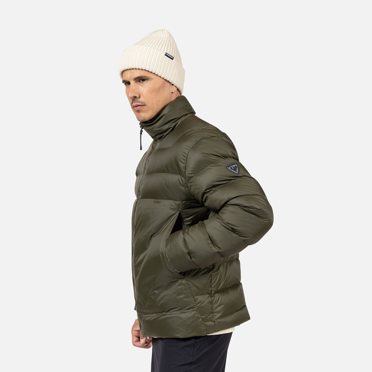 Men's Aretu Down Jacket Olive Shadow