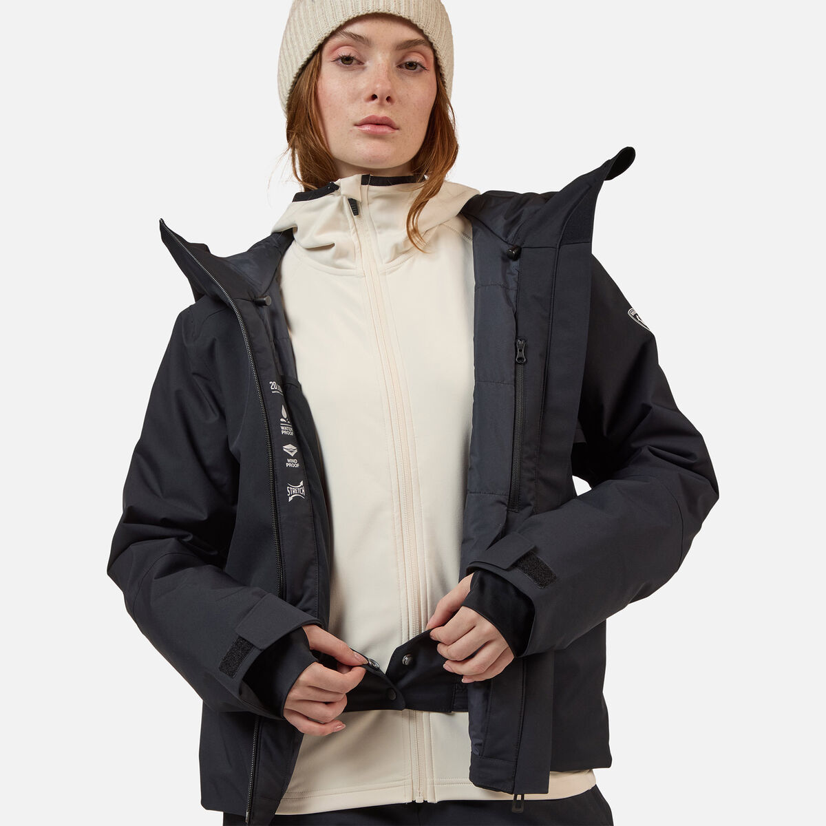 Women's Rochrun Insulated Ski Jacket Black