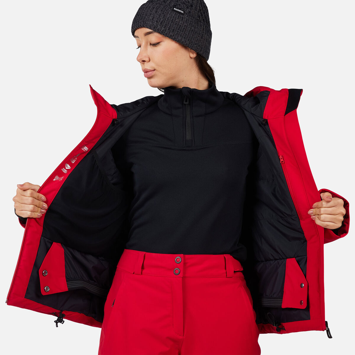 Women's Rochrun Insulated Ski Jacket Ruby Red