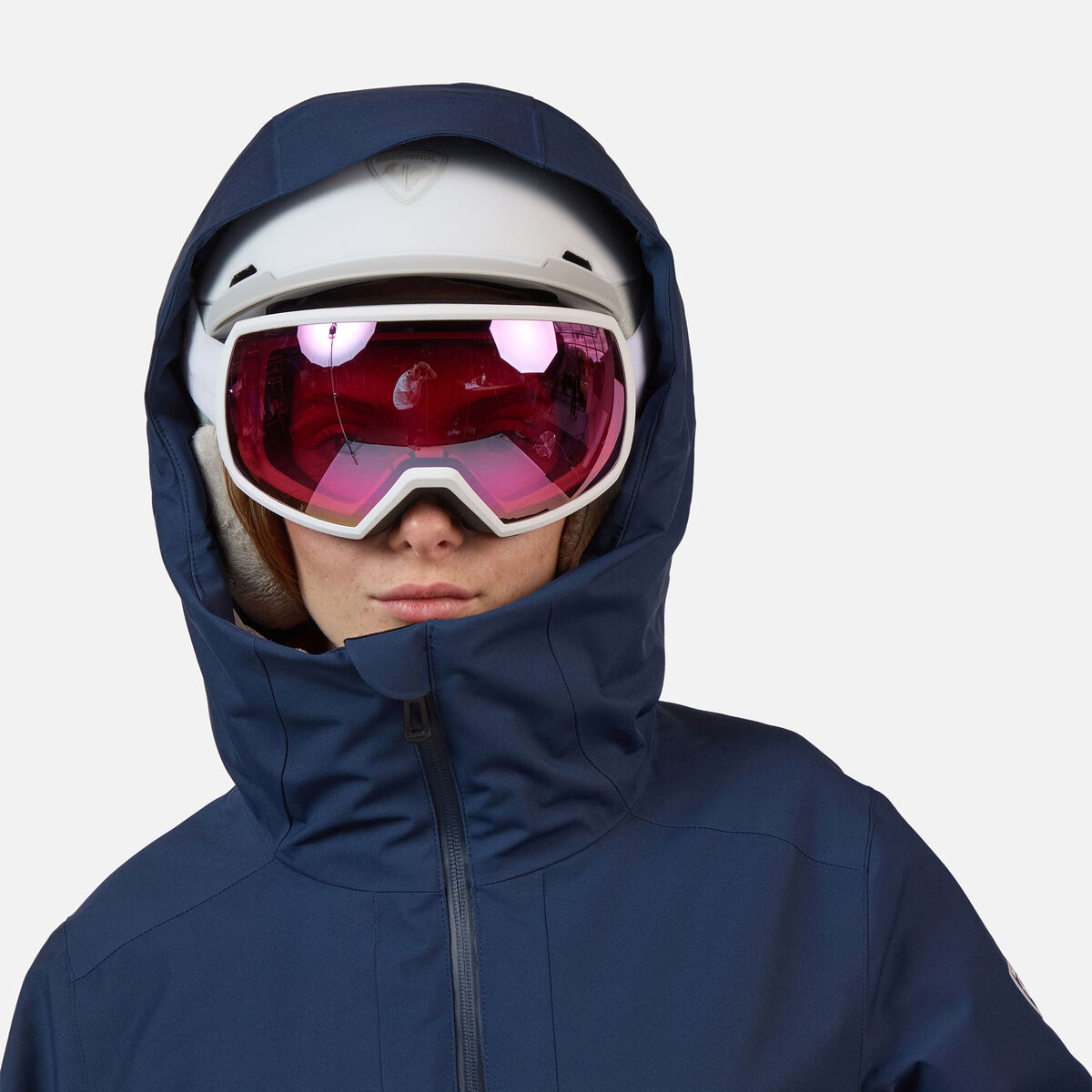 Women's Rochrun Insulated Ski Jacket Dark Navy