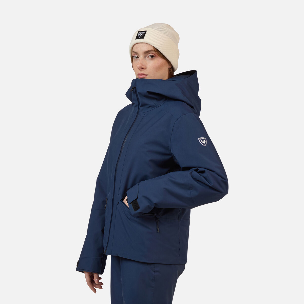 Women's Rochrun Insulated Ski Jacket Dark Navy