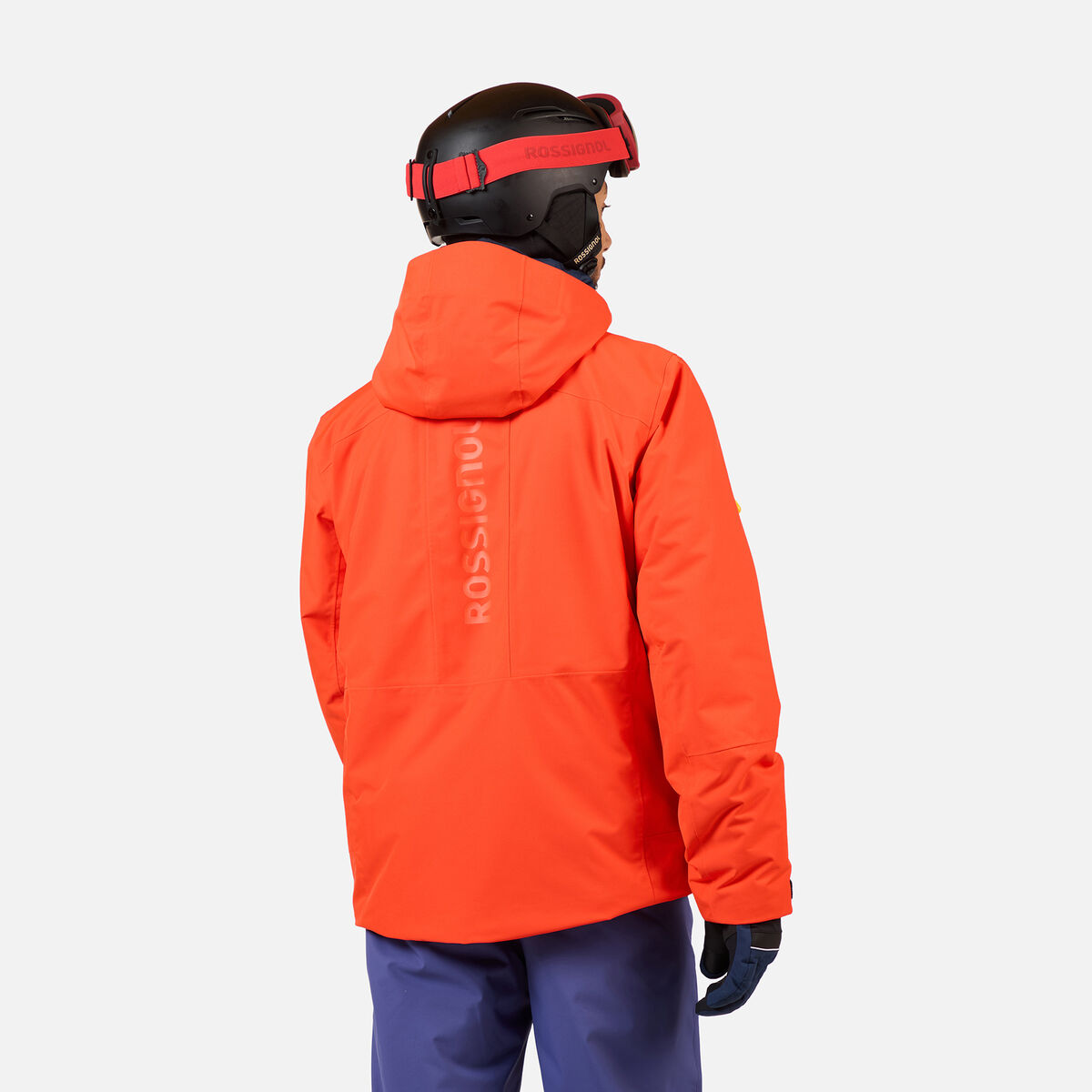 Men's Rochrun Insulated Back-Logo Ski Jacket Golden Gate