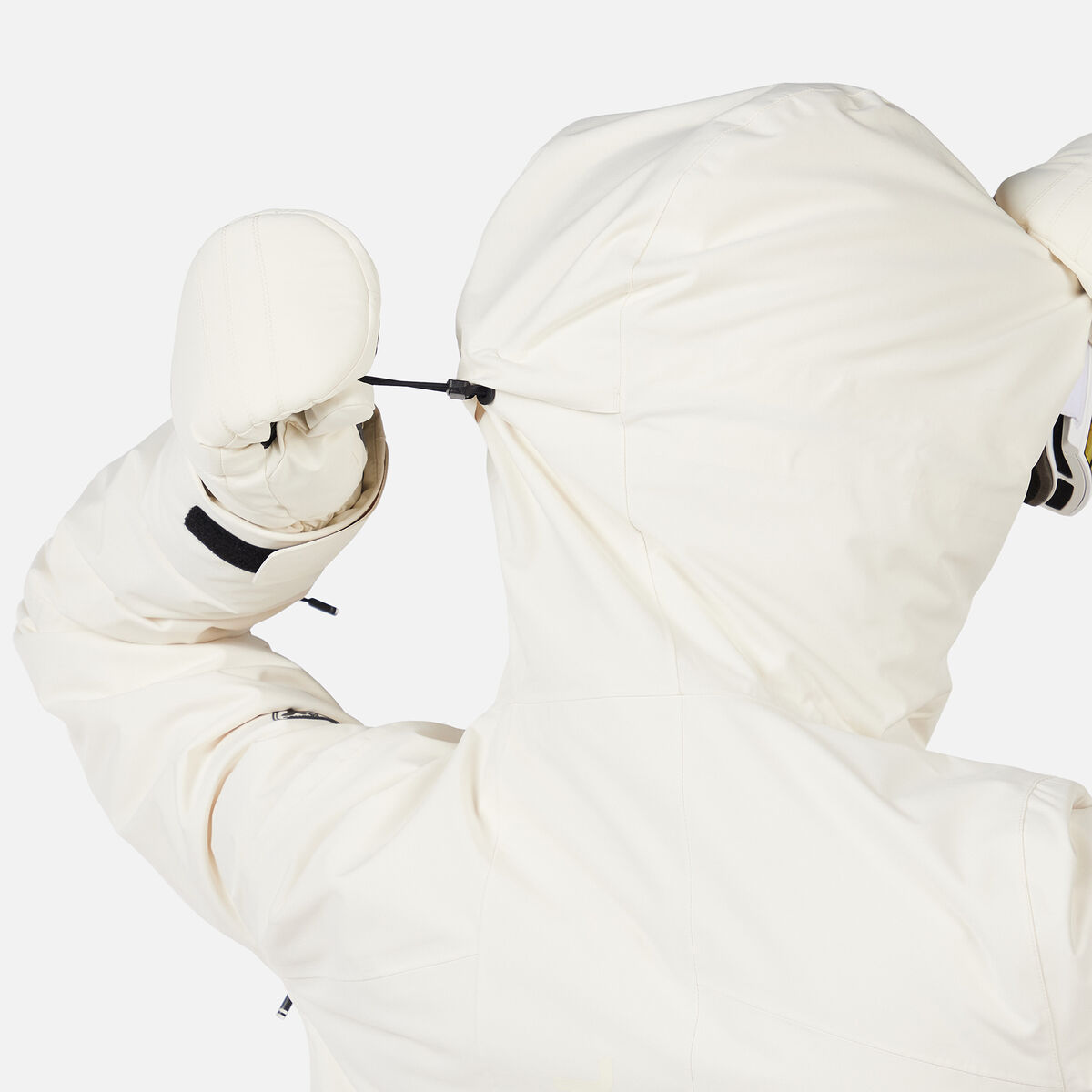 Women's Rochrun Insulated Back-Logo Ski Jacket Nature White