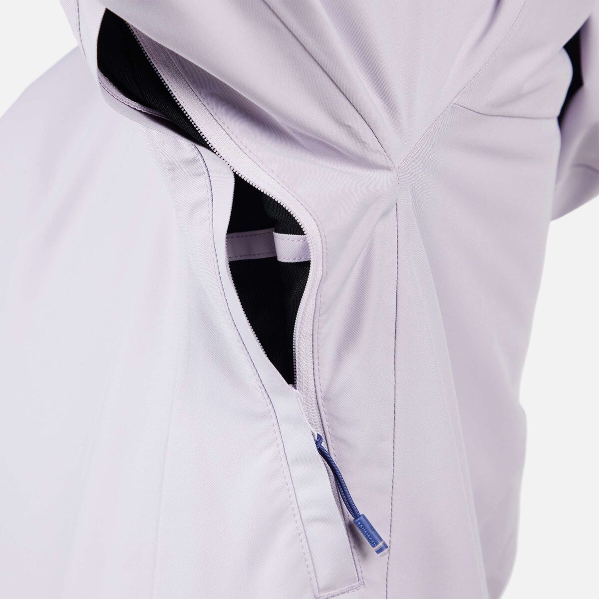 Women's Rochrun Insulated Back-Logo Ski Jacket Galactic Lilac