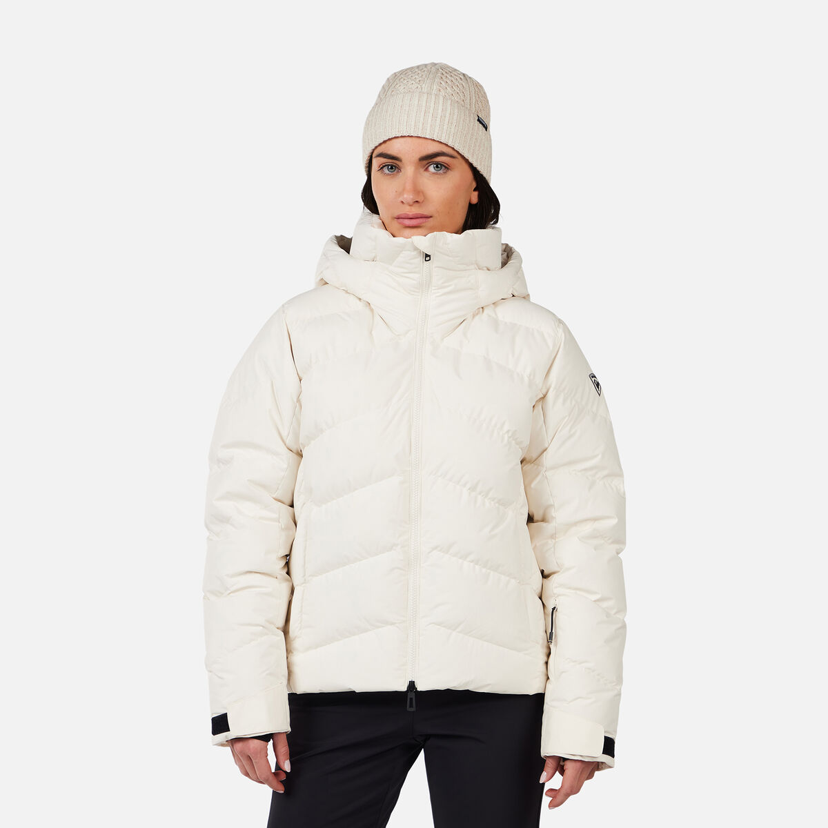 Women's Wispile Ripstop Down Ski Jacket Nature White