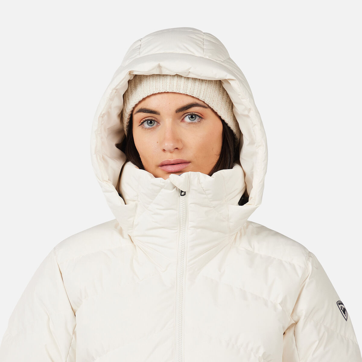 Women's Wispile Ripstop Down Ski Jacket Nature White