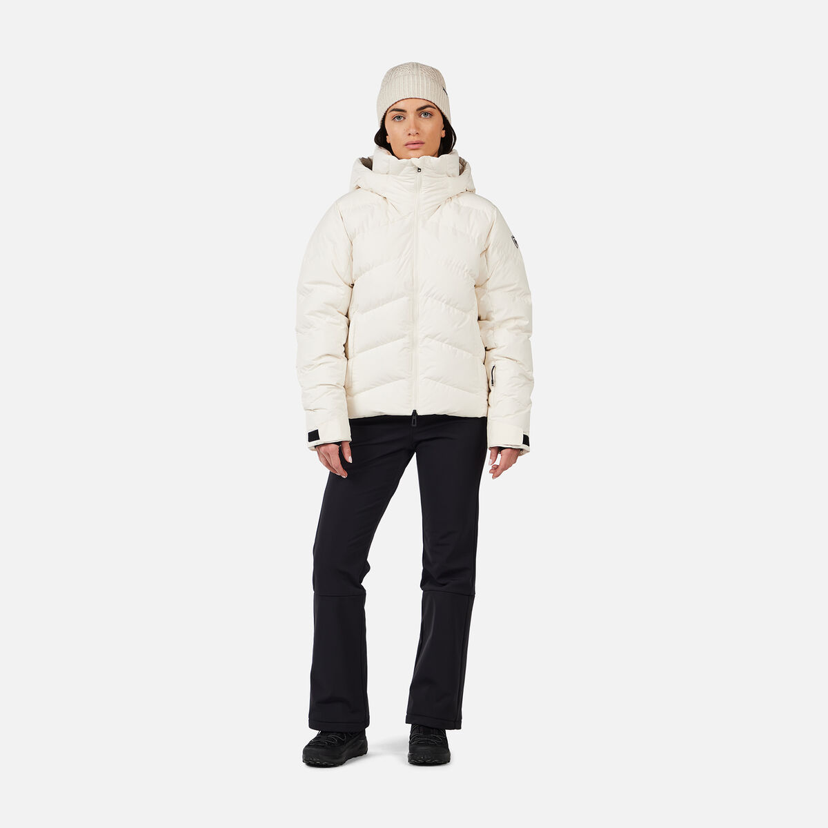 Women's Wispile Ripstop Down Ski Jacket Nature White
