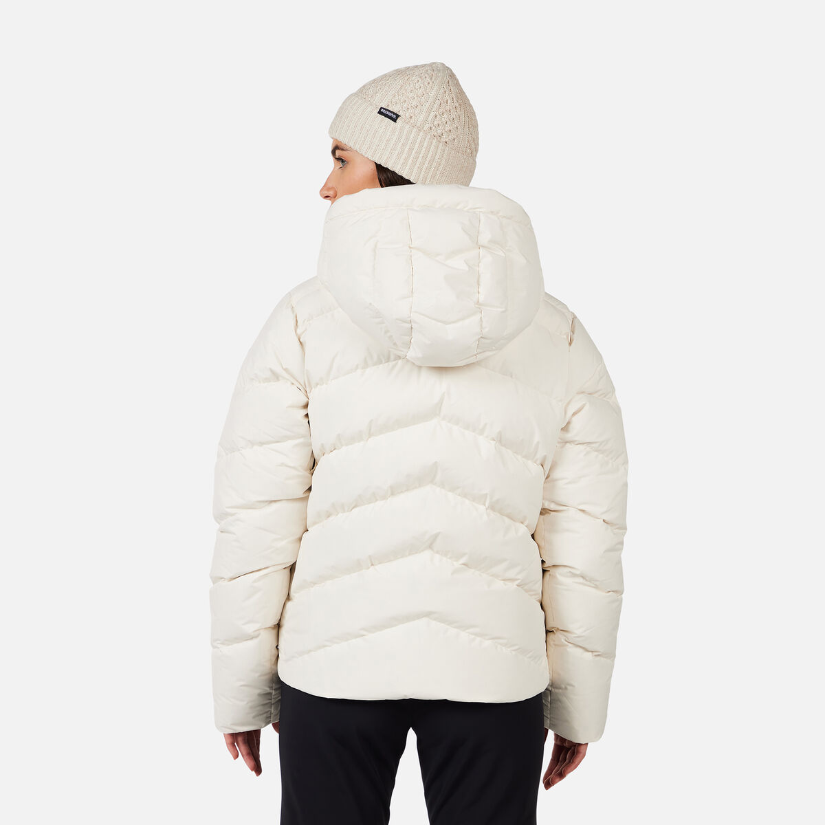 Women's Wispile Ripstop Down Ski Jacket Nature White