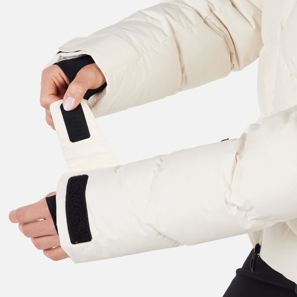 Women's Wispile Ripstop Down Ski Jacket Nature White