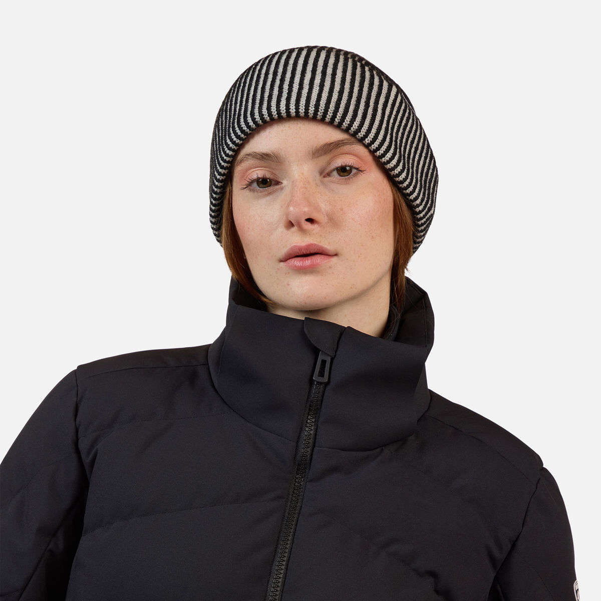 Women's Staci Insulated Ski Jacket with Faux Fur Black