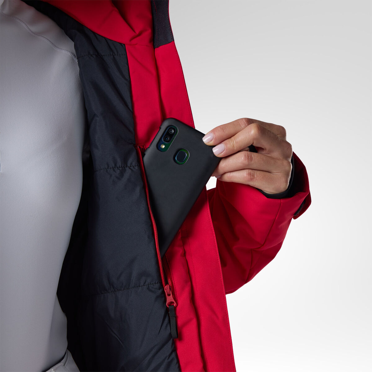 Women's Staci Insulated Ski Jacket Ruby Red