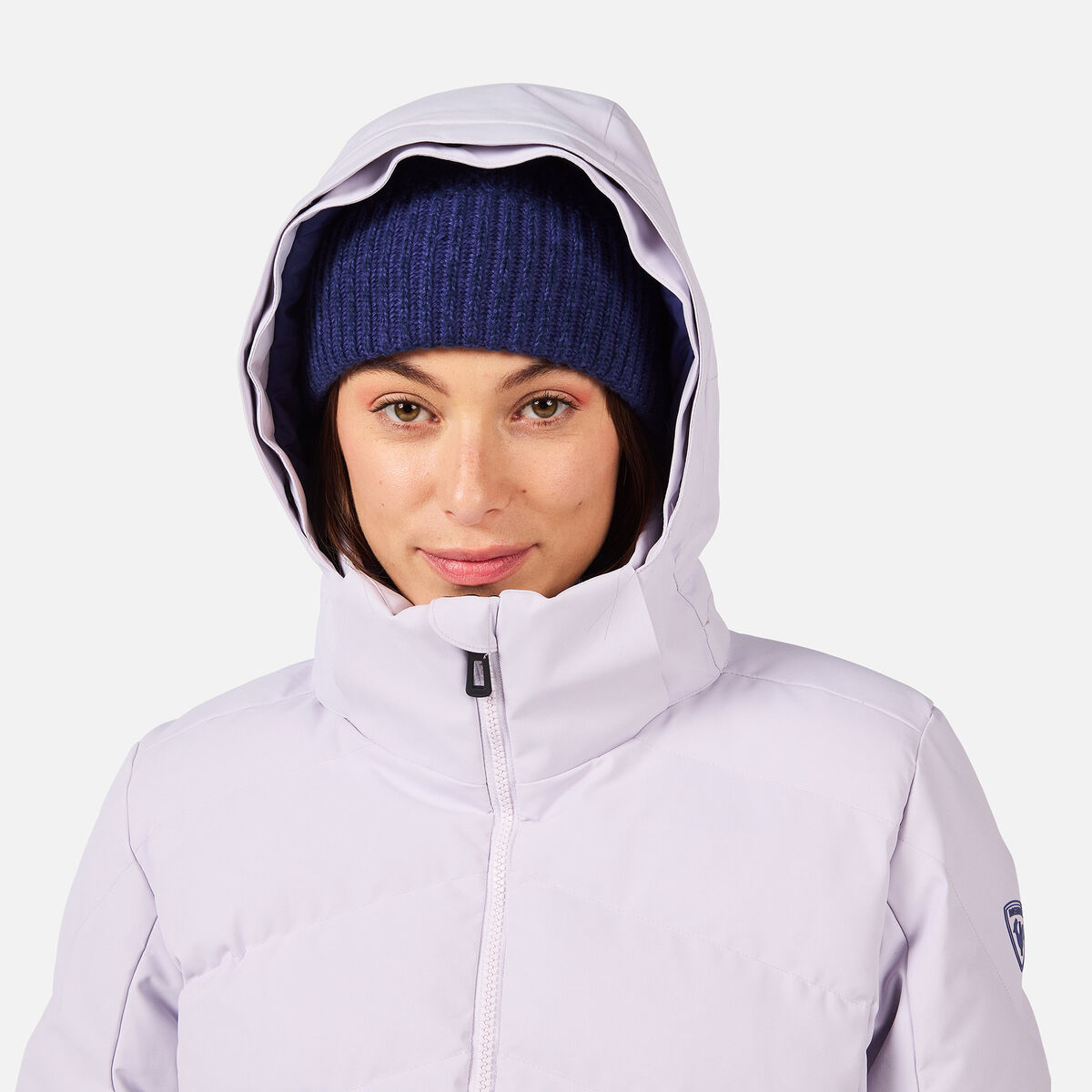 Women's Staci Insulated Ski Jacket with Faux Fur Galactic Lilac