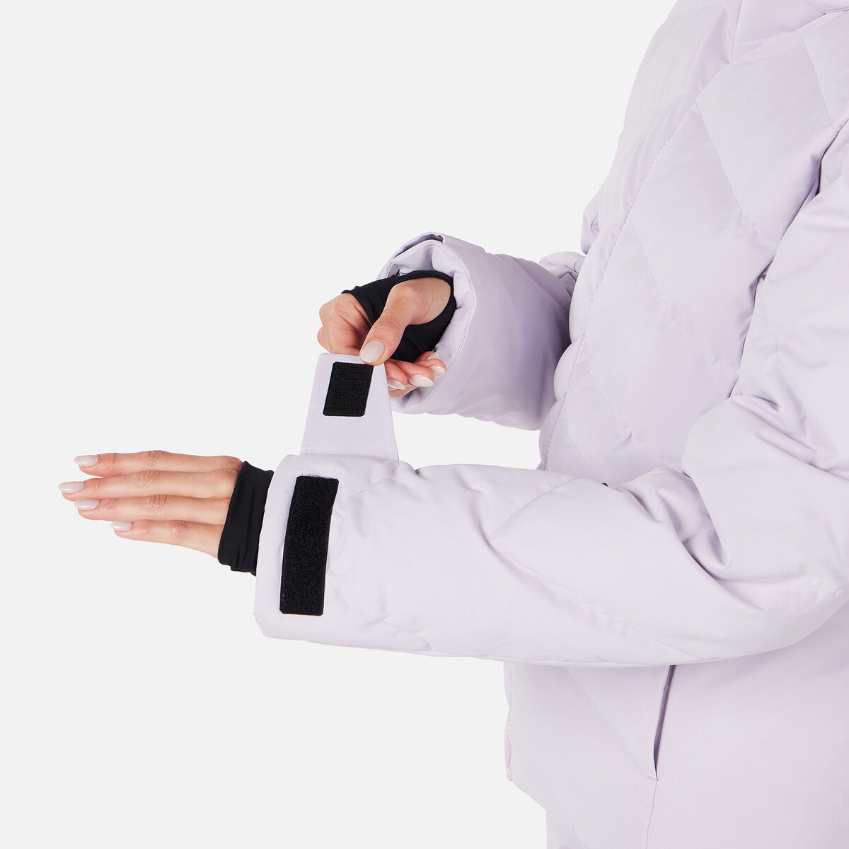 Women's Staci Insulated Ski Jacket with Faux Fur Galactic Lilac