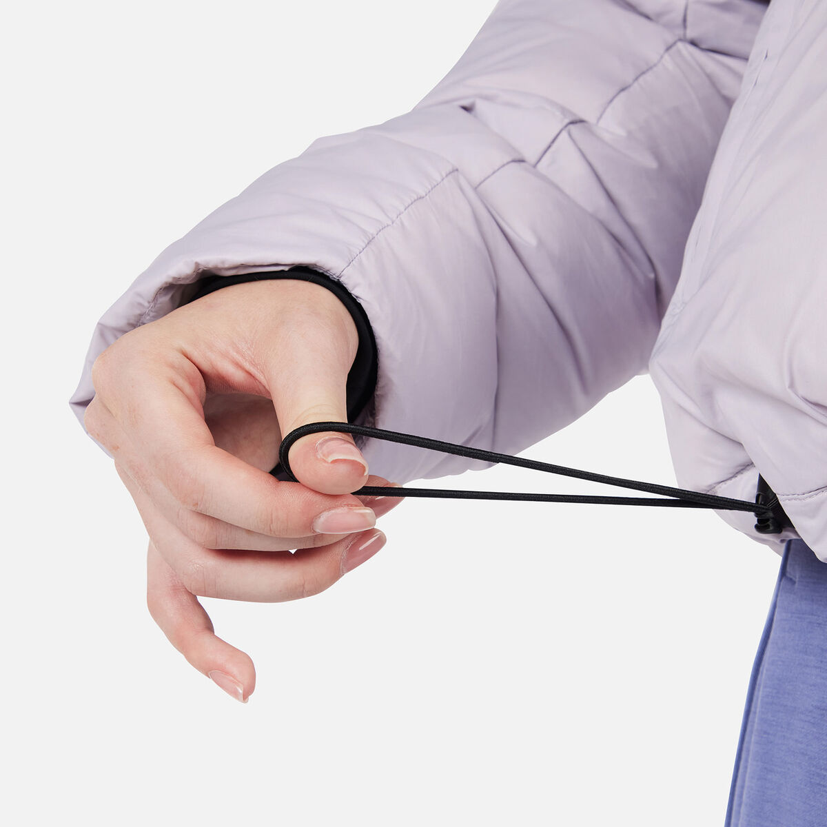 Women's Aretu Cropped Down Jacket Galactic Lilac