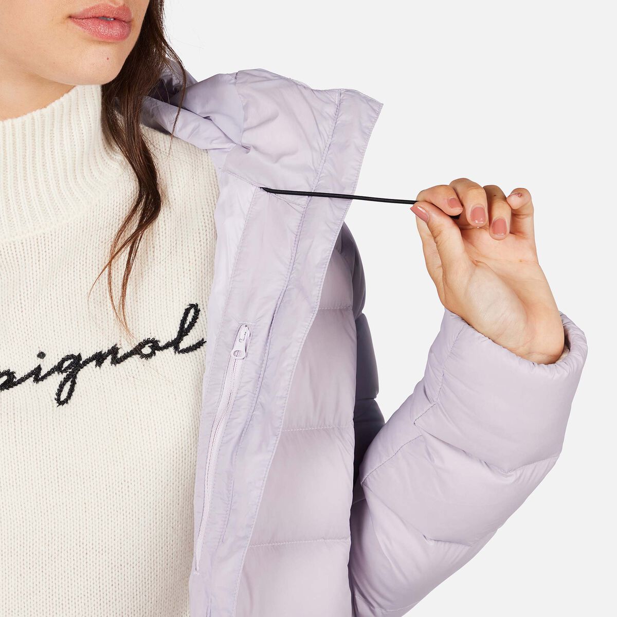 Women's Aretu Down Jacket Galactic Lilac