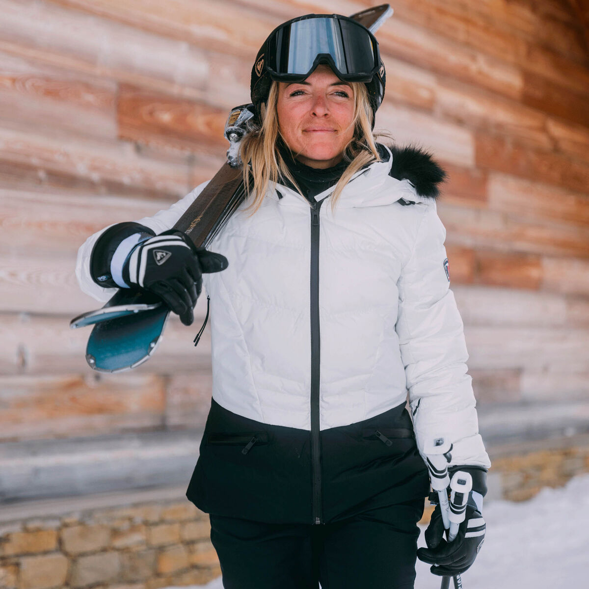 Women's Joseray Down Ski Jacket White