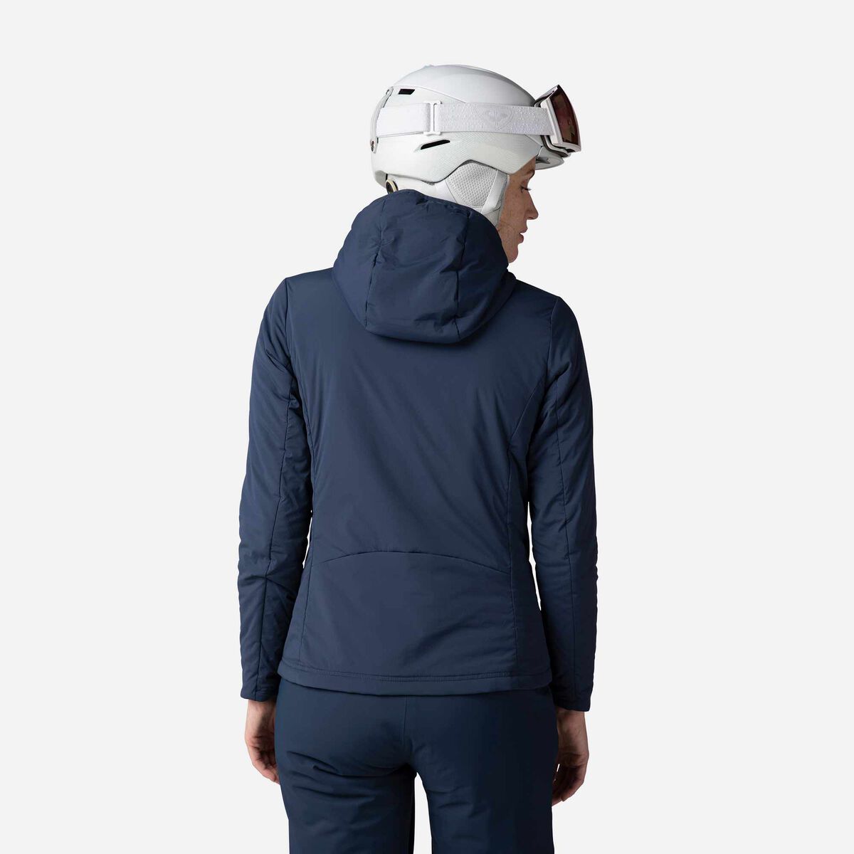 Women's Opside Light Insulated Hoodie Jacket Dark Navy 3 Women's Opside Light Insulated Hoodie Jacket Dark Navy