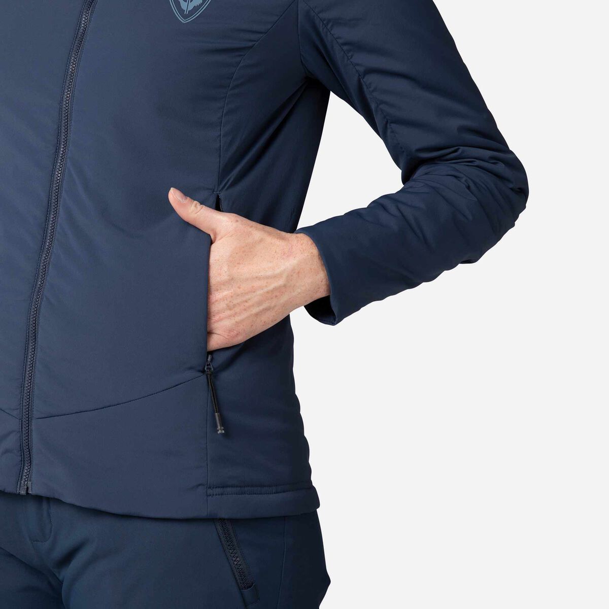 Women's Opside Light Insulated Hoodie Jacket Dark Navy 6 Women's Opside Light Insulated Hoodie Jacket Dark Navy