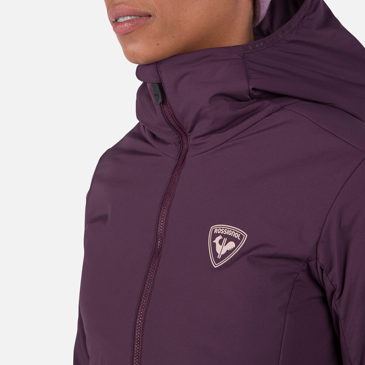 Women's Opside Light Insulated Hoodie Jacket Mulberry