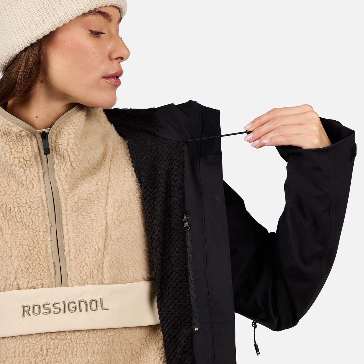 Women's Desafio 2L Shell Ski Jacket Black