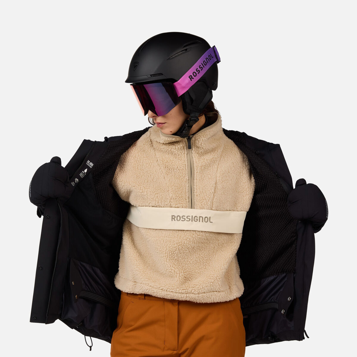 Women's Desafio 2L Shell Ski Jacket Black