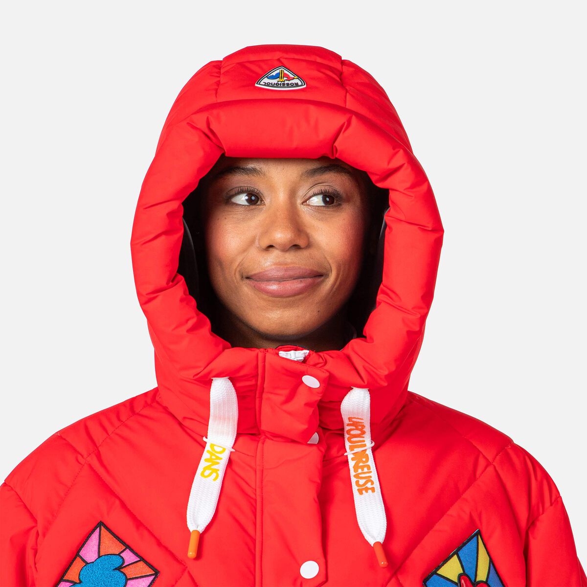 Women's JCC Lumy Down Bomber Ski Jacket Red 11 Women's JCC Lumy Down Bomber Ski Jacket Red