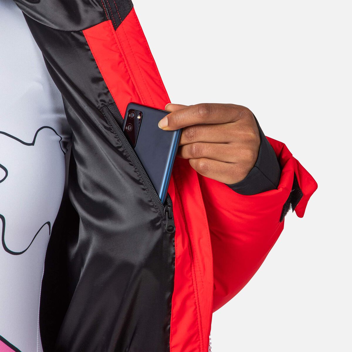 Women's JCC Lumy Down Bomber Ski Jacket Red 12 Women's JCC Lumy Down Bomber Ski Jacket Red