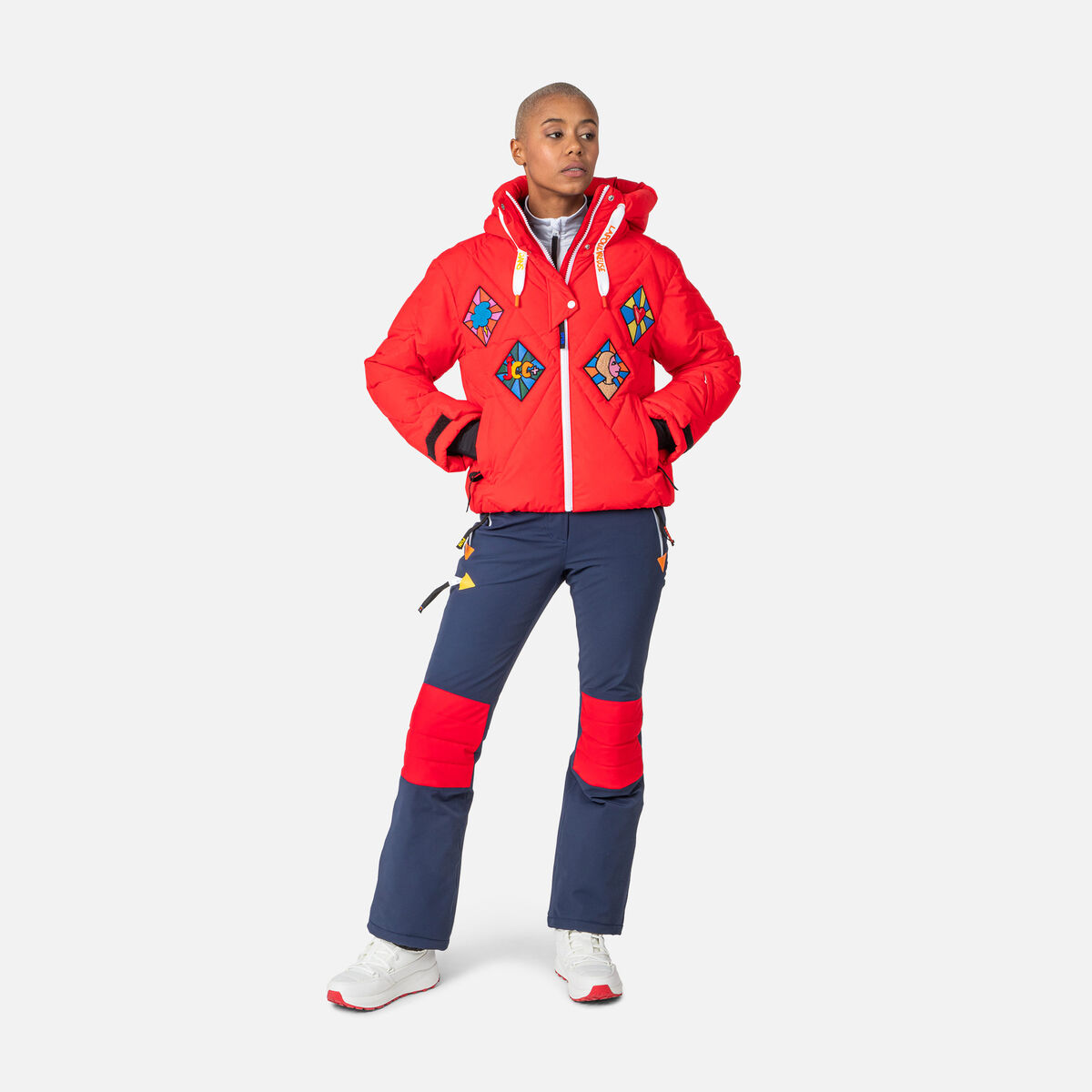 Women's JCC Lumy Down Bomber Ski Jacket Red