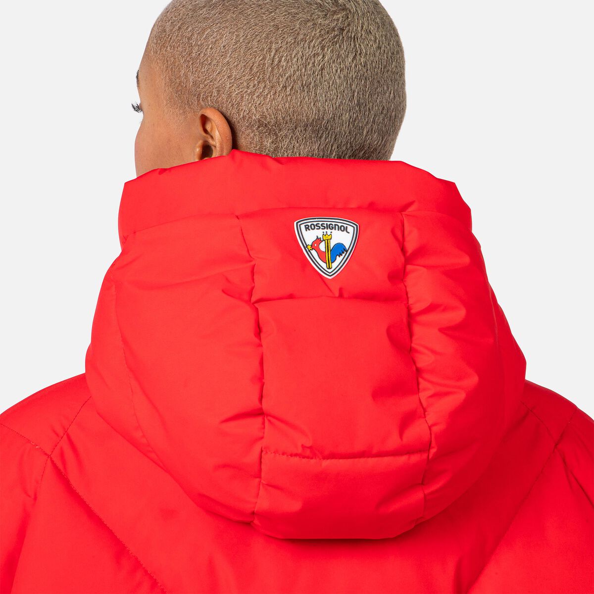 Women's JCC Lumy Down Bomber Ski Jacket Red 6 Women's JCC Lumy Down Bomber Ski Jacket Red