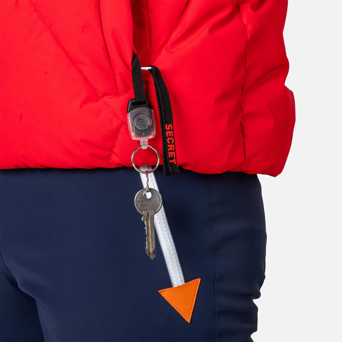 Women's JCC Lumy Down Bomber Ski Jacket Red 8 Women's JCC Lumy Down Bomber Ski Jacket Red