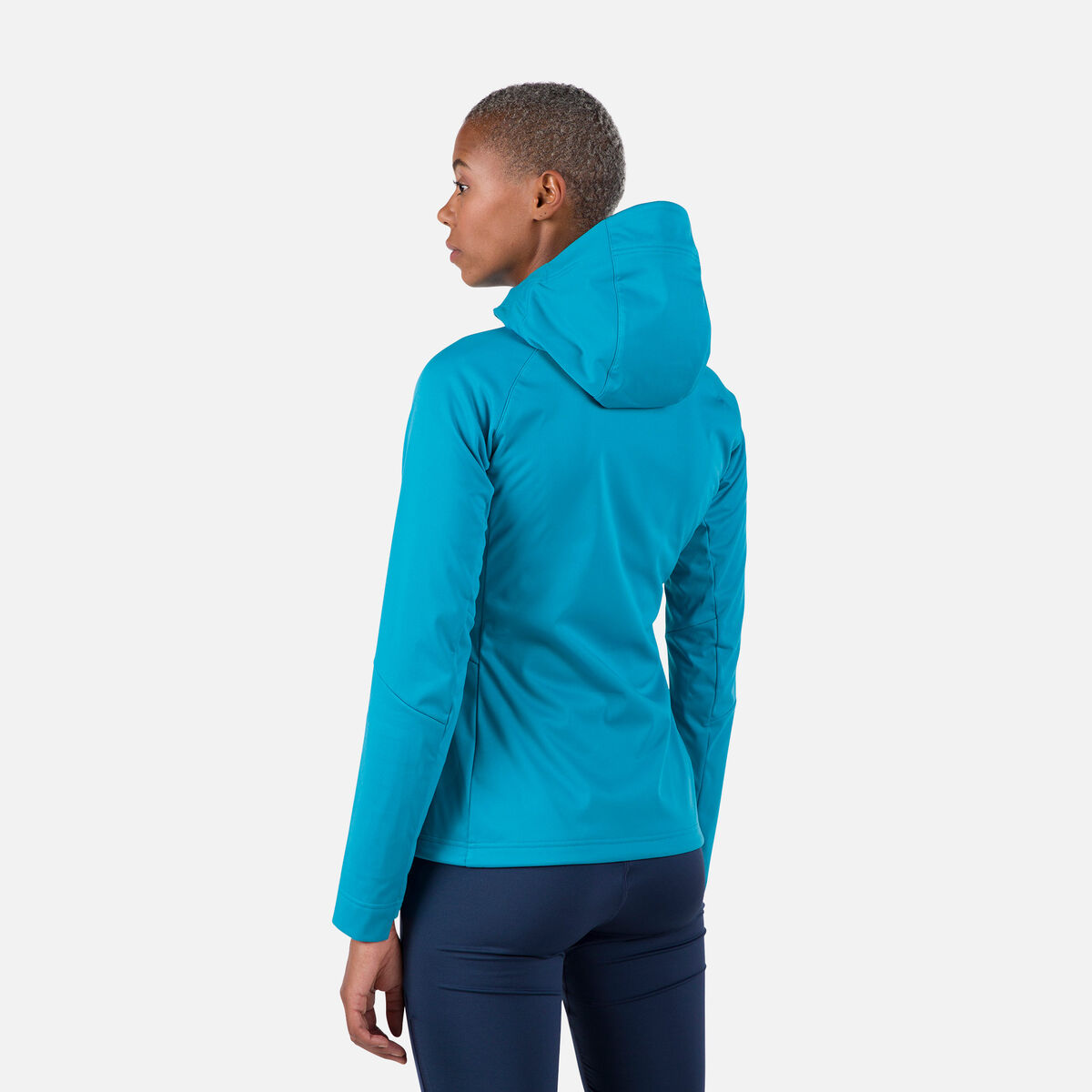 Women's Genetys Hooded Soft Shell Jacket Niagara