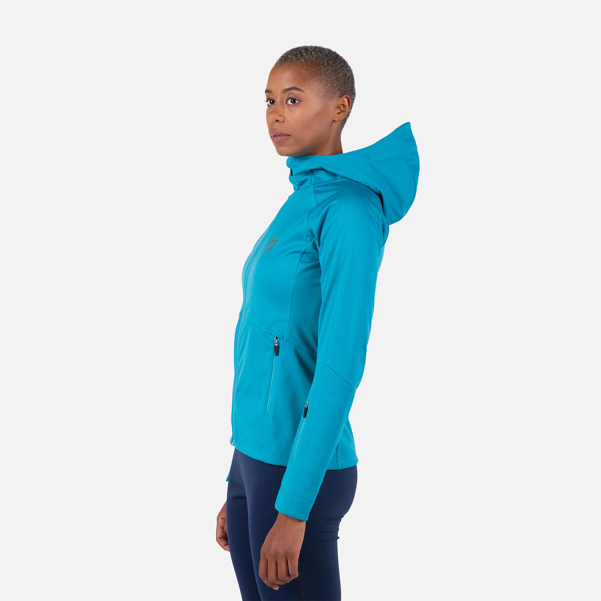 Women's Genetys Hooded Soft Shell Jacket Niagara