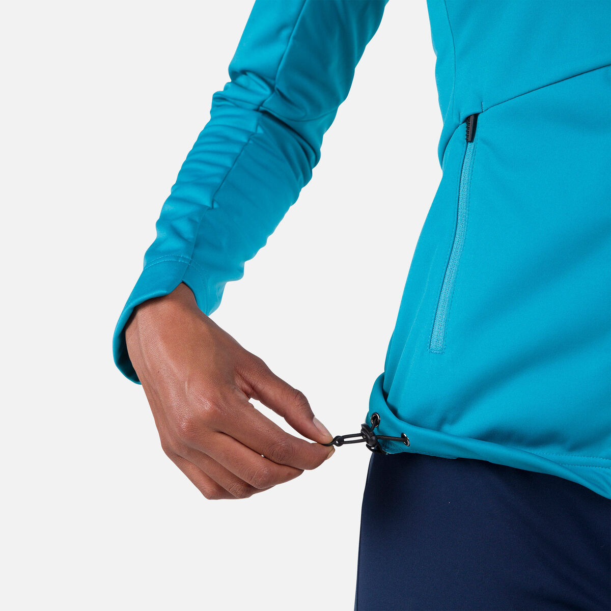 Women's Genetys Hooded Soft Shell Jacket Niagara