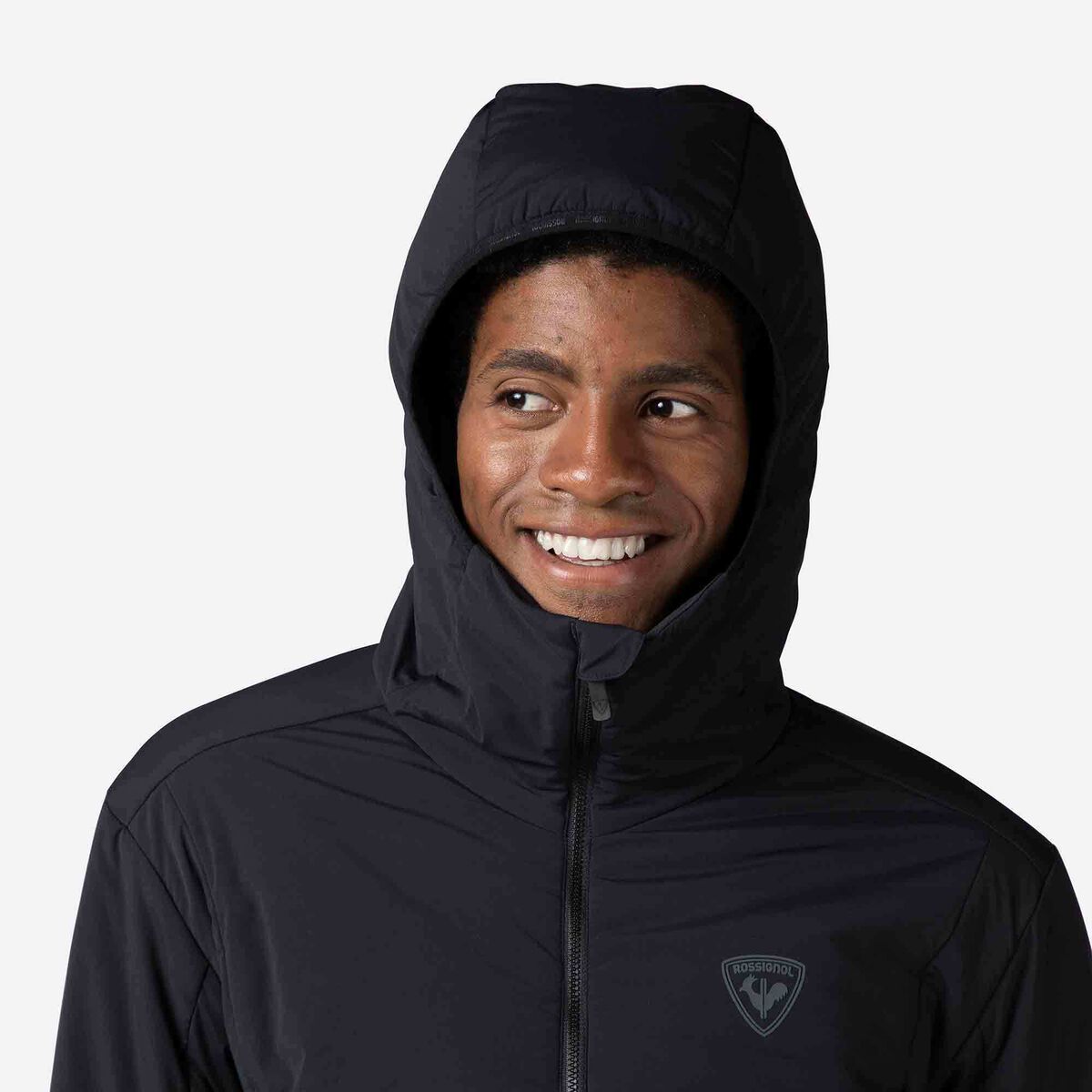 Men's Opside Light Insulated Hoodie Jacket Black