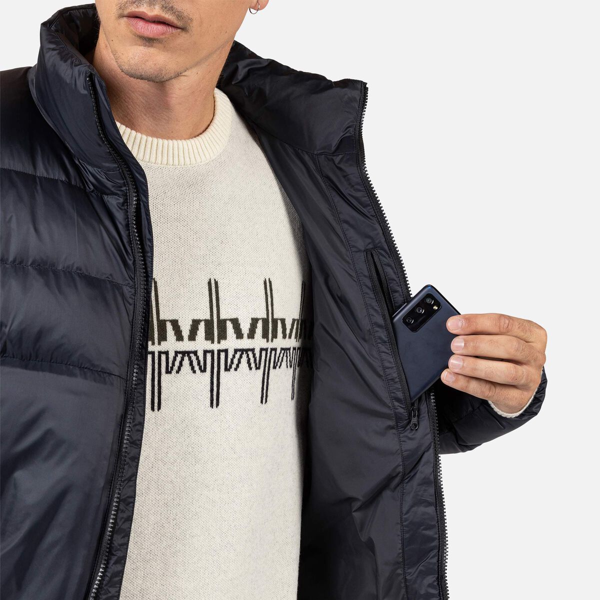 Men's Aretu Down Jacket Black