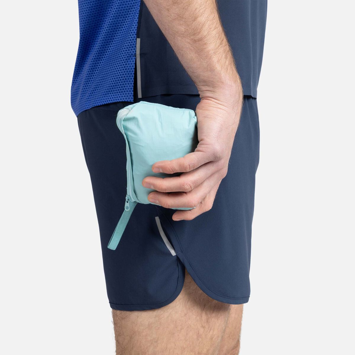 Men's Sidelhorn Packable Jacket Caribbean